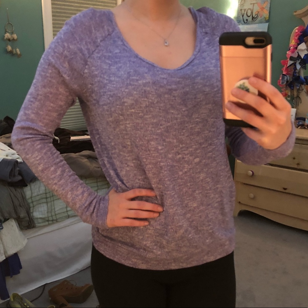 Purple Long Sleeve Shirt